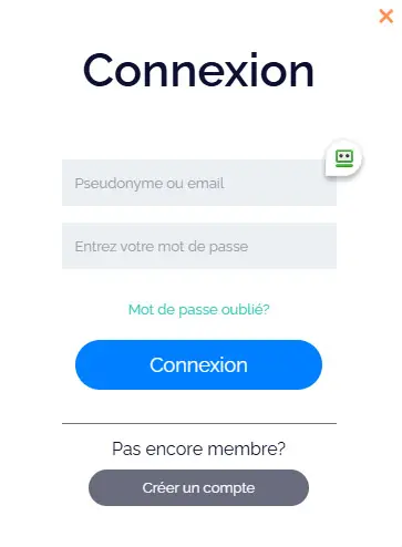 Connexion des membres du BluCasino France