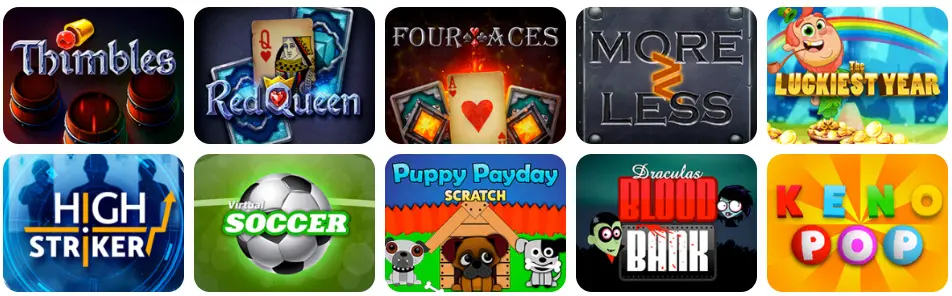 Jeux en ligne BluCasino France