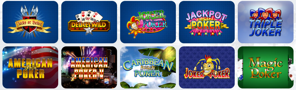 Video Poker BluCasino France