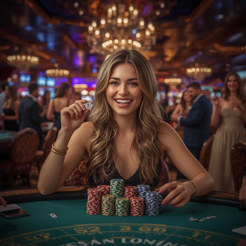 bonus dans les mains de l'homme au casino BluCasino France